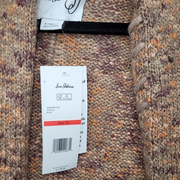 SAM EDELMAN Women's Nyla Long Line Cardigan Cozy Transitional Layering - Picture 9 of 9